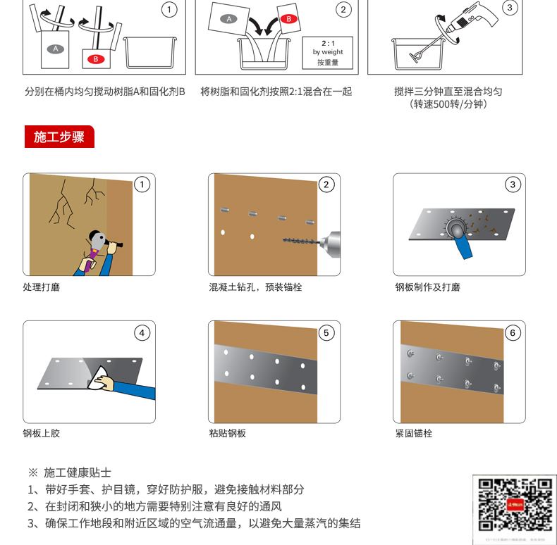 包钢东阳粘钢加固施工过程